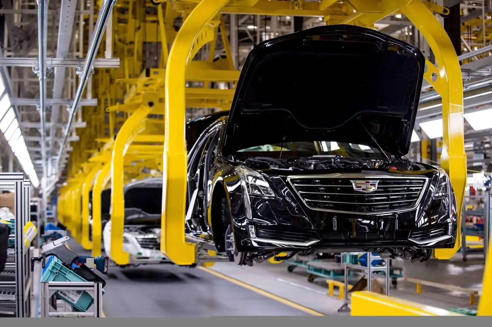 Système pour les bâtiments à Shanghai GM Cadillac