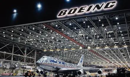 Projet d'usine de centre de livraison Boeing 737