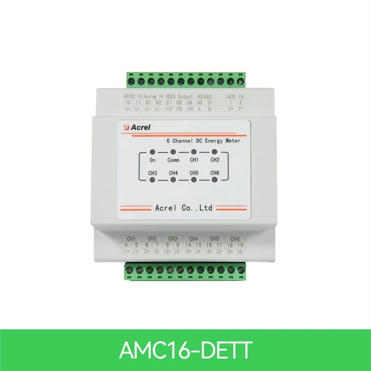 Compteur d'énergie CC multicanal